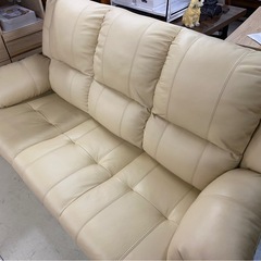3Pソファー ベージュ 状態良好 中古品  の画像