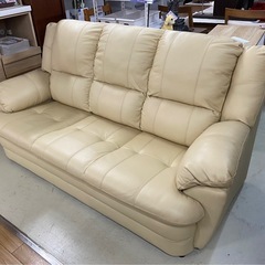 3Pソファー ベージュ 状態良好 中古品  の画像