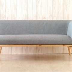 3人掛け　グレー　ソファの画像
