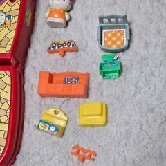 TOHO ハローキティ角待物語 サンリオ ドールハウス 昭和レトロ フィギュアの画像