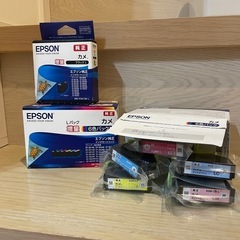 EPSON 純正インク カメ