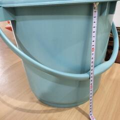 ペール　大バケツ　蓋と本体のセットの画像