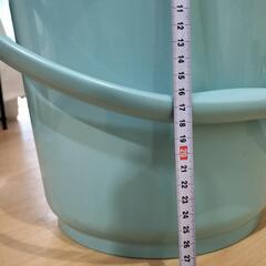 ペール　大バケツ　蓋と本体のセットの画像