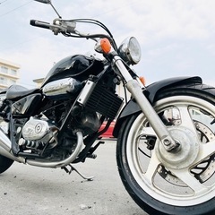 北海道　ホンダ　マグナ250 走行少なく外装美品！タイヤ前後山あ...