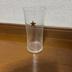 ① コップ　黒ラベル　うすづくりグラスの画像