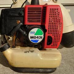 【値下げ】背負式動力散布機　ゼノア　MD431　の画像