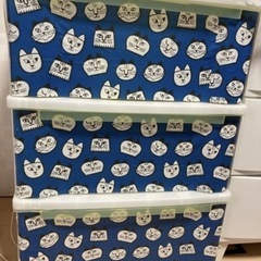 3段衣装ケース