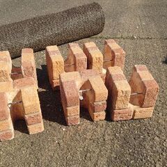 【専用ブロック入れたすべての価格】パパッと広げて簡単 洋風たてす 340㌢幅 日よけ ハトメ付き サンシェード 遮光 日差し軽減 西日 暑さ対策 電気代節約 屋外 軒下 戸建て 庭 玄関 テラスの画像