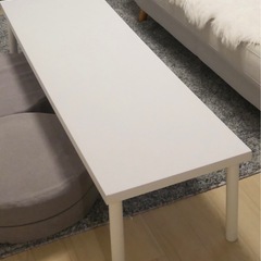 150cm ローテーブル　白の画像