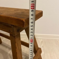 スツール 椅子 台　 木製の画像