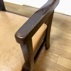 【引取り限定】B.P.John Furniture USビンテージ 木製 ダイニングチェア 米軍家具 ミッドセンチュリーの画像