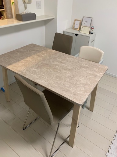 IKEA ダイニングテーブル&イス (Shun) 三河島のオフィス用家具