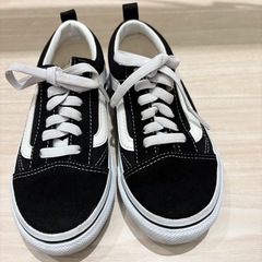 キッズシューズ　vansの画像