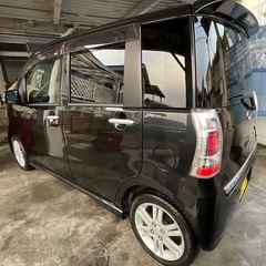 ㊗️ご成約済み🎊L455S タントエグゼRS✨車検取立て！地デジナビ&ETC付き🚙車検2年付✨ブラックメタリック！の画像