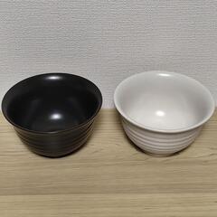 【差し上げます】どんぶり ２つ