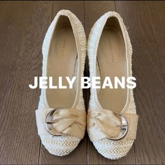 Jelly Beans ウェッジソールパンプス