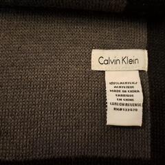 美品　カルバンクライン　CALVIN KLEIN　マフラー　リバーシブル　現状の画像