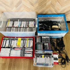 ゲームソフト　約200本　コントローラ類　まとめて