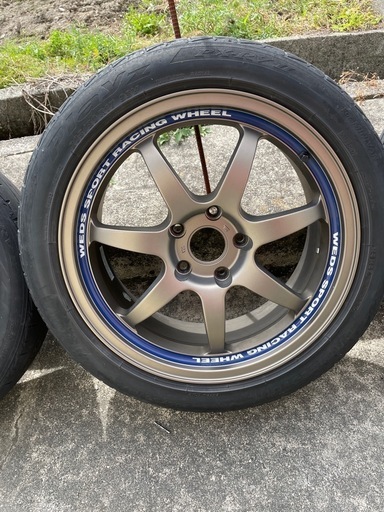 ウェッズスポーツ 17インチアルミホイールセット