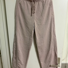 【美品】ジーユー ワイドパンツ  スウェットパンツ Lサイズ
