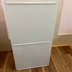 ゴミ箱 ホワイト 2段式の画像