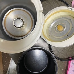 山善 ライスクッカー 1.5合炊き 19年製の画像