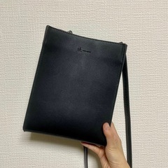 【美品】タケオキクチ スクエアボックスショルダーバッグ　tk.T...