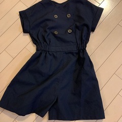 130cmキュロットサロペット