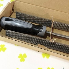 【新品未使用品】細かい歯やすりセット、鋼やすりやすりやすり木製ツールセット、フラットファイル、フラットファイル、ジュエリー、金属、プラスチック、木材、DIYプロジェクト用の半円形ファイル、3個の画像