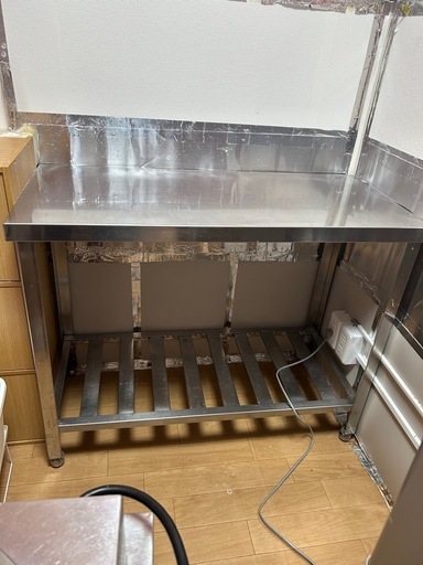 業務用調理台①
45× 100×H80cm