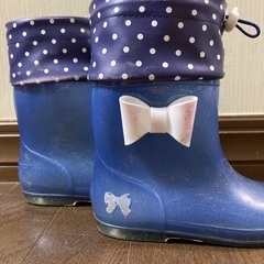 18センチ マザーガーデン　ロゼットベア　レインブーツ　長靴の画像