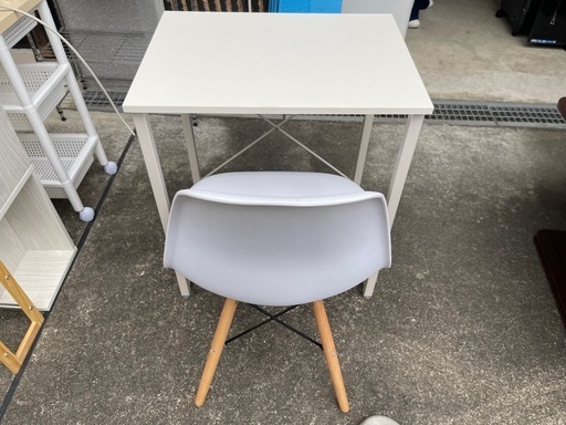 No.82美品✨パソコンデスクチェアセット
