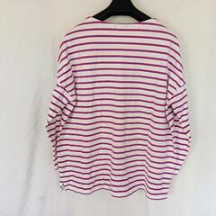 アイテム アーバンリサーチ オーバーサイズボーダー9部袖Tシャツの画像