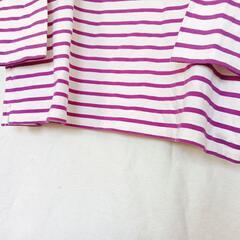 アイテム アーバンリサーチ オーバーサイズボーダー9部袖Tシャツの画像