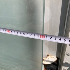 幅135.5cmの大きめガラス板3枚まとめて！奥行は70/80/90cmの画像