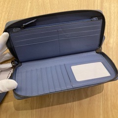 コーチ　コンチネンタルブルー長財布A⑤【新品未使用】の画像