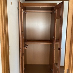 クローゼット志水木工製　バラし済の画像