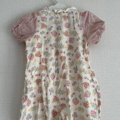 赤ちゃんの城　ベビー服 ロンパース ボレロ風 80の画像