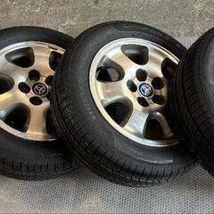 ◯205/60R16◯夏タイヤアルミホイール4本セット◯バリ溝◯...