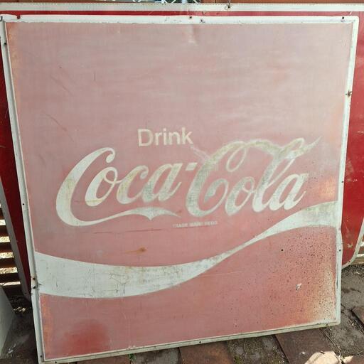 Yahoo!オークション - コカ・コーラ 看板 昭和レトロ レトロ 当時物