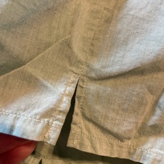 美品処分✨スピックアンドスパン フリル半袖シャツ ミントグリーンの画像