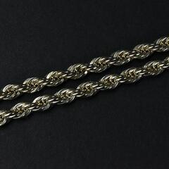 801957 美品 Tiffany&co ティファニーツイストチェーンネックレス