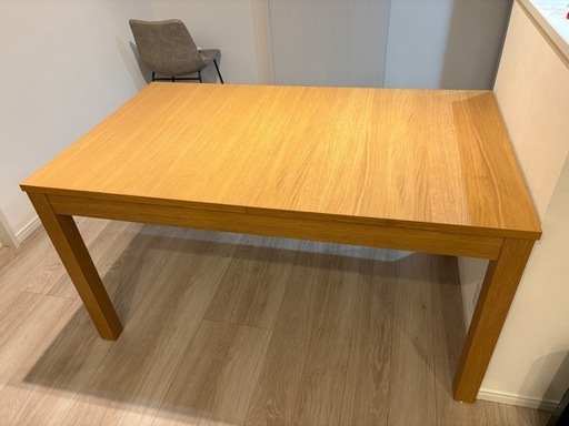 IKEA 伸長式ダイニングテーブルBJURSTAビュースタ (mtb3) 比叡山