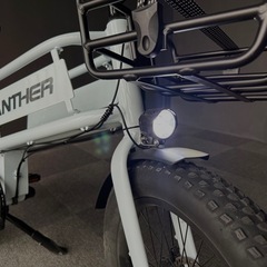 【美品】PANTHER 電動アシストファットバイク 大容量バッテリー搭載モデルの画像