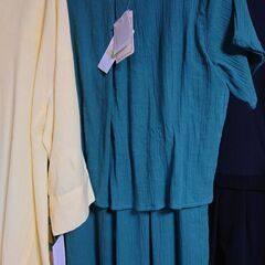 【夏服／無地ワンピース×５枚】Ｍサイズの画像
