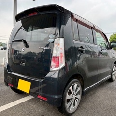 超低走行2万キロ台☆月々1万円〜分割払い可‼️ 車検2年付き！【名義変更代込み】☆スズキ ワゴンRスティングレー☆特別仕様車☆HDDナビ付き☆走行中DVD見れます☆プッシュスタート☆ドライブレコーダー付きのフル装備☆純正アルミ☆そのまま乗って帰れます！の画像
