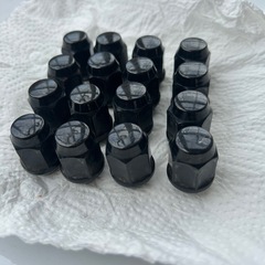 ラ ラ パーム LA LA PALM 15 インチ アルミ　ホイール 社外 4本 セット エブリ 64 S111 5J PCD 100 4 穴 4H シルバー銀 現状 ナット 付きの画像