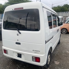 コミコミ30万円、エブリィバン、25年式、車検2年付、下取り可能の画像