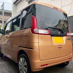 走行10万キロ！月々9千円〜分割払い可❗️ 車検2年付き！【名義変更代込み】大人気☆スズキ スペーシア☆Bluetooth対応ナビ付き☆走行中DVD見れます☆ETC付き☆電動スライドドア☆ドラレコ☆スマートキー☆フルオートエアコン☆事故修復歴無し☆そのまま乗って帰れます‼️の画像