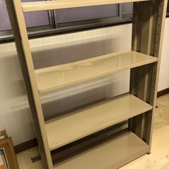 内田洋行 UCHIDA スチールラック オープンラック 天地7段 キャビネット 本棚 収納棚 事務所 倉庫 約横80cm x 縦183cm x 奥行25cm 軽量の画像